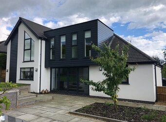 Professional roofline installation with premium uPVC materials